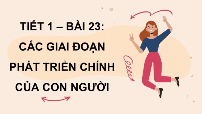 Giáo án điện tử Khoa học 5 kết nối Bài 23: Các giai đoạn phát triển chính của con người