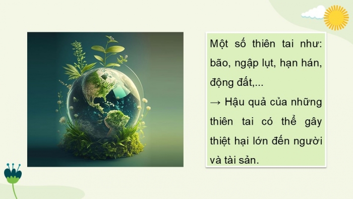 Giáo án điện tử Lịch sử và Địa lí 5 chân trời Bài 25: Xây dựng thế giới xanh - sạch - đẹp