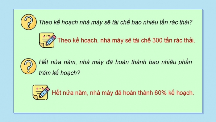 Giáo án điện tử Toán 5 kết nối Bài 41: Tìm giá trị phần trăm của một số