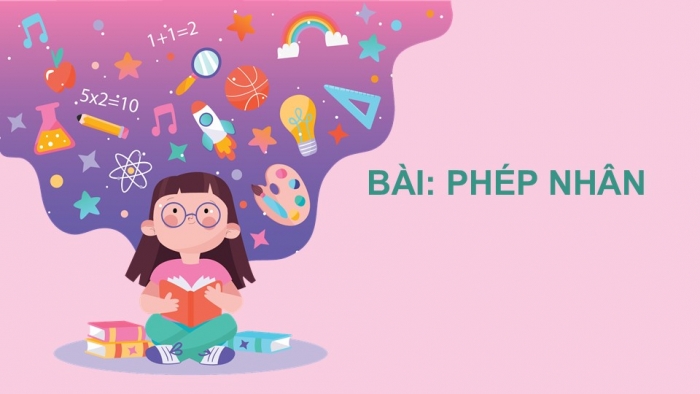 Giáo án PPT Toán 2 chân trời bài Phép nhân