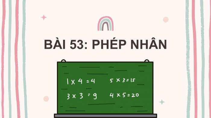 Giáo án PPT Toán 2 cánh diều bài Phép nhân