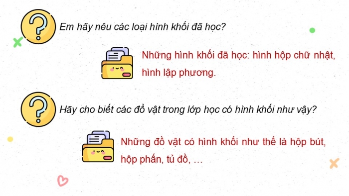 Giáo án điện tử Toán 5 kết nối Bài 45: Thể tích của một hình