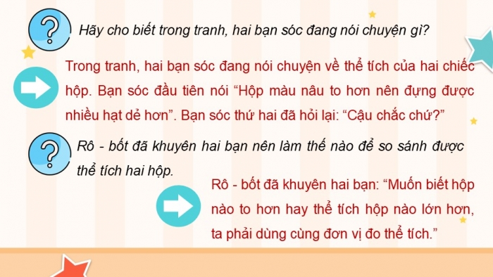 Giáo án điện tử Toán 5 kết nối Bài 46: Xăng-ti-mét khối. Đề-xi-mét khối