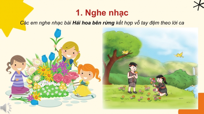 Giáo án PPT Âm nhạc 2 cánh diều Tiết 34 Ôn tập: Nghe nhạc, Đọc nhạc, Hát Bắc kim thang, Múa vui