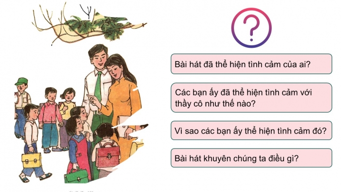 Giáo án PPT Đạo đức 2 chân trời Bài 5: Kính trọng thầy giáo, cô giáo