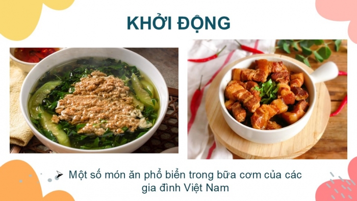 Giáo án PPT KHTN 6 cánh diều Bài 9: Một số lương thực – thực phẩm thông dụng