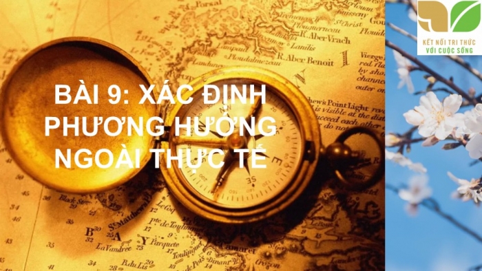 Giáo án PPT Địa lí 6 kết nối Bài 9: Xác định phương hướng ngoài thực tế