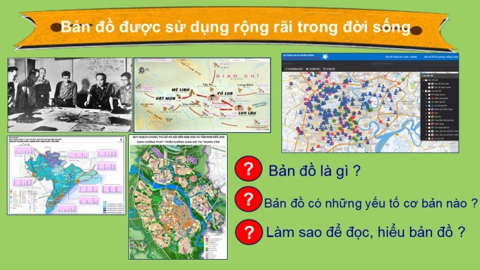 Giáo án PPT Địa lí 6 cánh diều Bài 2: Các yếu tố cơ bản của bản đồ