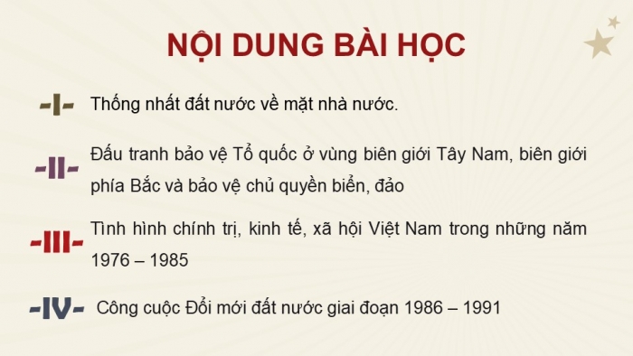 Giáo án điện tử Lịch sử 9 cánh diều Bài 15: Việt Nam từ năm 1975 đến năm 1991 (P2)