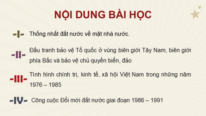 Giáo án điện tử Lịch sử 9 cánh diều Bài 15: Việt Nam từ năm 1975 đến năm 1991 (P3)