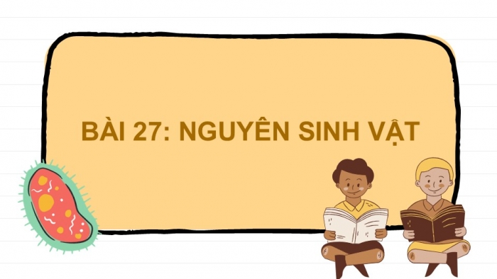 Giáo án PPT KHTN 6 chân trời Bài 27: Nguyên sinh vật