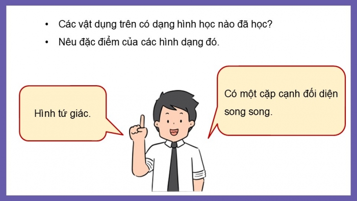 Giáo án điện tử Toán 5 cánh diều Bài 52: Hình thang