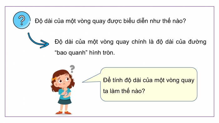 Giáo án điện tử Toán 5 cánh diều Bài 55: Chu vi hình tròn