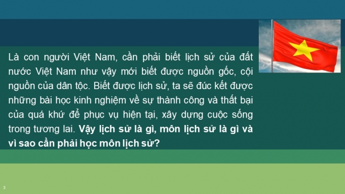 Giáo án PPT Lịch sử 6 cánh diều Bài 1: Lịch sử là gì?