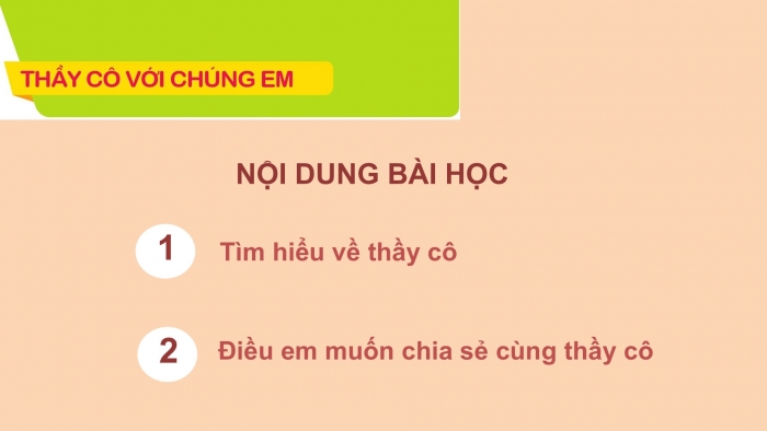 Giáo án PPT HĐTN 6 cánh diều Chủ đề 3: Thầy cô với chúng em - Tuần 9