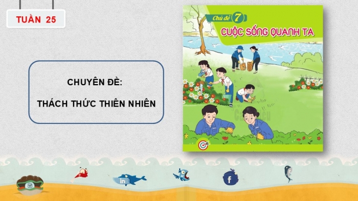 Giáo án PPT HĐTN 6 cánh diều Chủ đề 7: Thách thức của thiên nhiên - Tuần 25