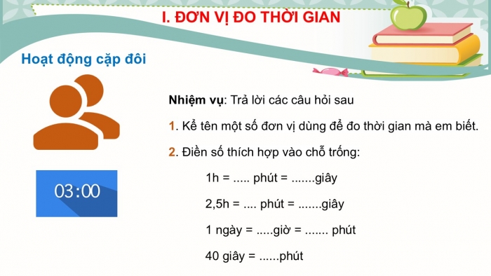 Giáo án PPT KHTN 6 kết nối Bài 7: Đo thời gian