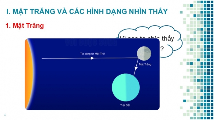 Giáo án PPT KHTN 6 kết nối Bài 53: Mặt Trăng