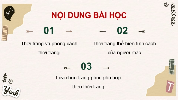 Giáo án PPT Công nghệ 6 chân trời Bài 8: Thời trang