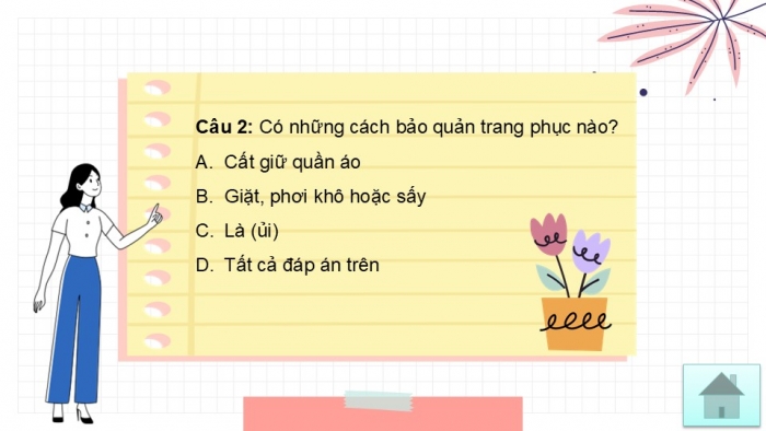 Giáo án PPT Công nghệ 6 chân trời Ôn tập Chương 3