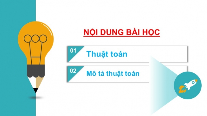 Giáo án PPT Tin học 6 kết nối Bài 15: Thuật toán