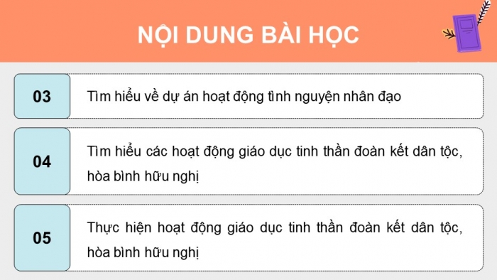 Giáo án điện tử Hoạt động trải nghiệm 12 cánh diều Chủ đề 5: Chủ động tham gia các hoạt động xã hội (P2)