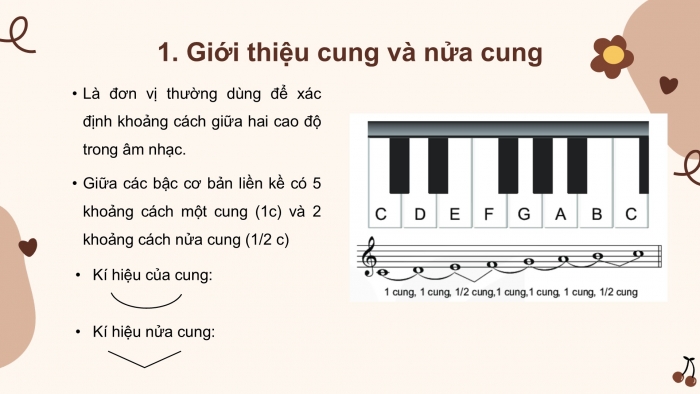 Giáo án PPT Âm nhạc 6 kết nối Tiết 24: Giới thiệu cung và nửa cung, Bài đọc nhạc số 4, Ôn tập Chỉ có một trên đời