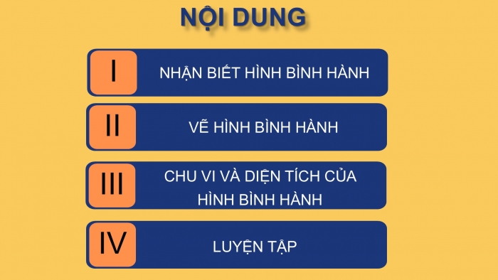 Giáo án PPT Toán 6 cánh diều Bài 3: Hình bình hành