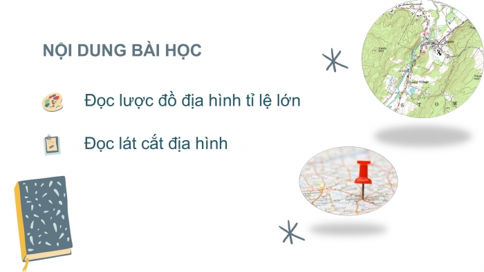 Giáo án PPT Địa lí 6 chân trời Bài 11: Thực hành đọc lược đồ địa hình tỉ lệ lớn và lát cắt địa hình đơn giản