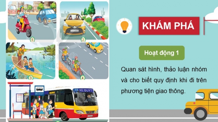 Giáo án PPT Tự nhiên và Xã hội 2 kết nối Bài 14: Cùng tham gia giao thông