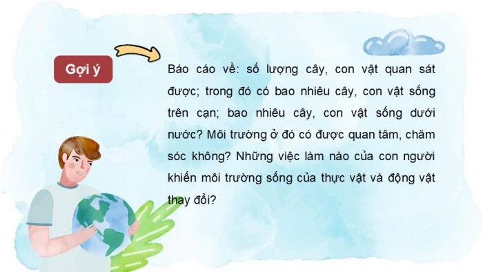 Giáo án PPT Tự nhiên và Xã hội 2 kết nối Bài 19: Thực vật và động vật quanh em