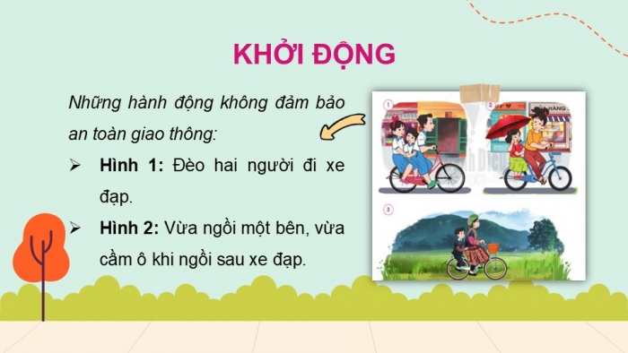 Giáo án PPT Tự nhiên và Xã hội 2 cánh diều Bài 9: An toàn khi đi trên phương tiện giao thông