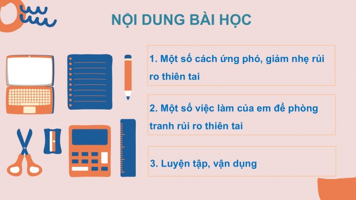 Giáo án PPT Tự nhiên và Xã hội 2 cánh diều Bài 21: Một số cách ứng phó, giảm nhẹ rủi ro thiên tai