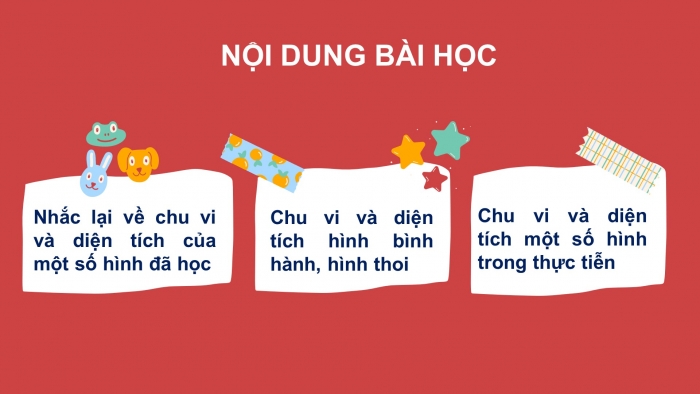 Giáo án PPT Toán 6 chân trời Bài 3: Chu vi và diện tích của một số hình trong thực tiễn