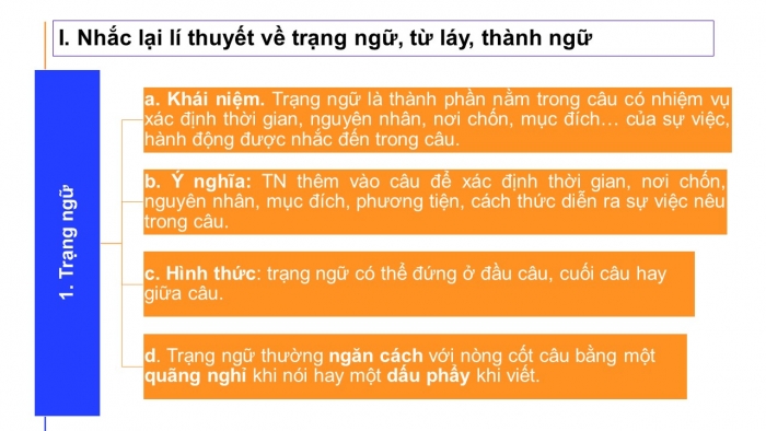 Giáo án PPT Ngữ văn 6 chân trời Bài 2: Thực hành tiếng Việt