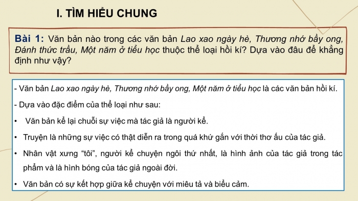 Giáo án PPT Ngữ văn 6 chân trời Bài 5: Ôn tập