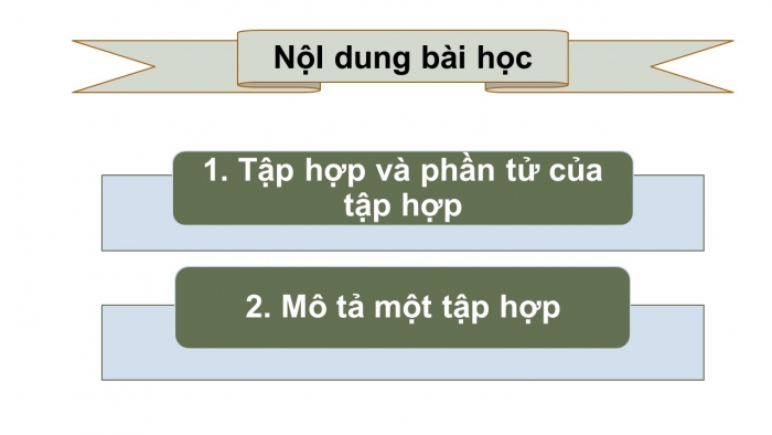 Giáo án PPT Toán 6 kết nối Bài 1: Tập hợp