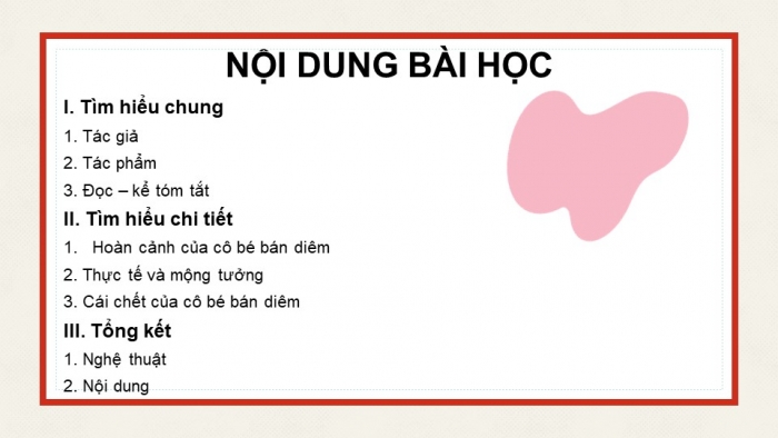 Giáo án PPT Ngữ văn 6 kết nối Bài 3: Cô bé bán diêm