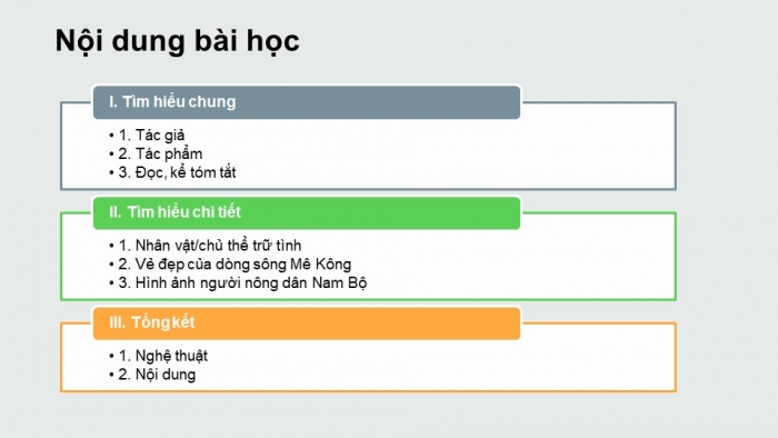 Giáo án PPT Ngữ văn 6 kết nối Bài 5: Cửu Long Giang ta ơi