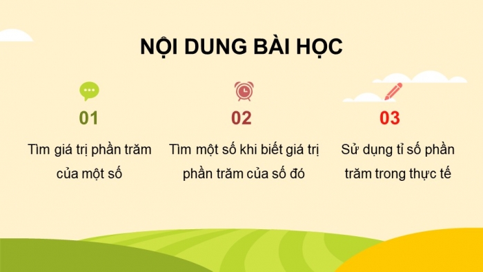 Giáo án PPT Toán 6 chân trời Bài 5: Bài toán về tỉ số phần trăm