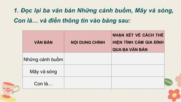 Giáo án PPT Ngữ văn 6 chân trời Bài 7: Ôn tập