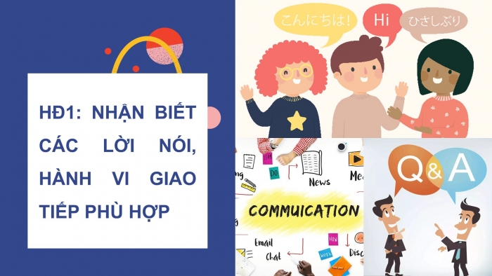 Giáo án PPT HĐTN 6 kết nối Tuần 15: Giao tiếp phù hợp