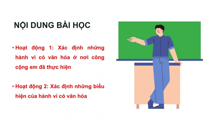 Giáo án PPT HĐTN 6 kết nối Tuần 23: Hành vi có văn hoá nơi công cộng