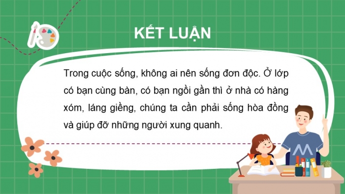 Giáo án PPT HĐTN 2 kết nối Tuần 25: Những người bạn hàng xóm