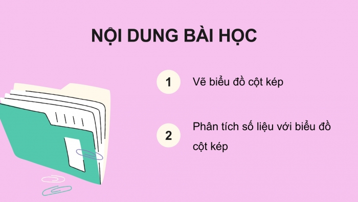 Giáo án PPT Toán 6 kết nối Bài 41: Biểu đồ cột kép