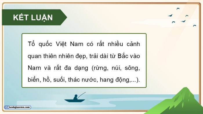 Giáo án điện tử Hoạt động trải nghiệm 9 cánh diều Chủ đề 7 - Hoạt động giáo dục 1: Quảng bá vẻ đẹp đất nước