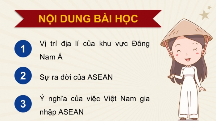 Giáo án điện tử Lịch sử và Địa lí 5 cánh diều Bài 19: Hiệp hội các quốc gia Đông Nam Á