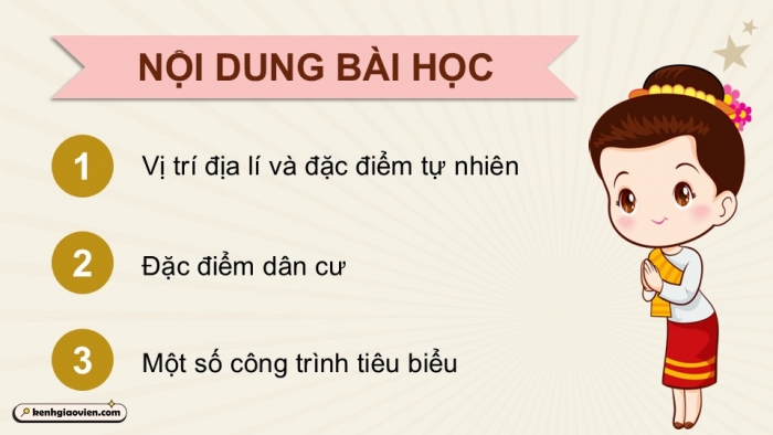 Giáo án điện tử Lịch sử và Địa lí 5 chân trời Bài 18: Nước Cộng hòa Dân chủ Nhân dân Lào