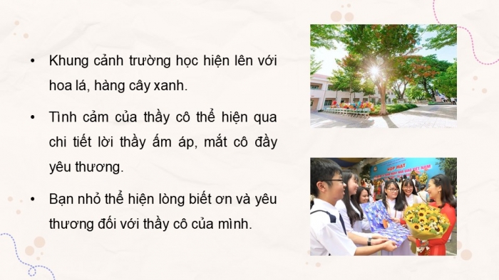 Giáo án điện tử Mĩ thuật 5 chân trời bản 2 Bài 15: Tranh tường ở trường em