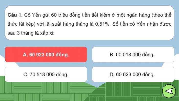 Giáo án điện tử chuyên đề Toán 12 kết nối Bài tập cuối CĐ 3